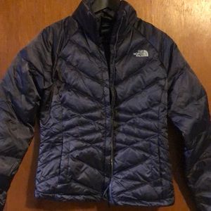 Metallic Purple North Face Coat